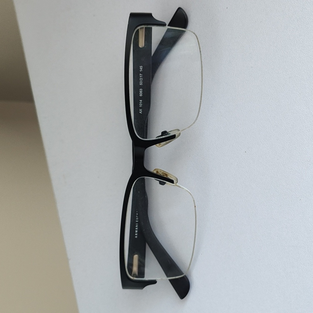 Armani Exchange Eyeglasses-AX 1014 6063 53 17 145 Satin Black